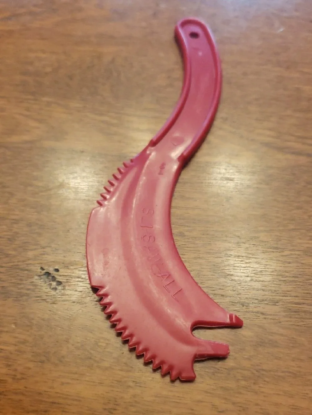Vtg Tupperware Red Sli-Saw-All - The All In One Gadet